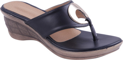 

Adorn Women Black Wedges