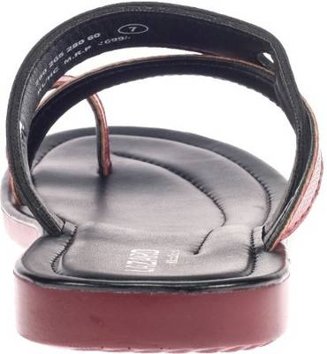 Khadim's Men Black Sandals