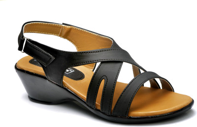 

Dolphin Miles Women Black Wedges