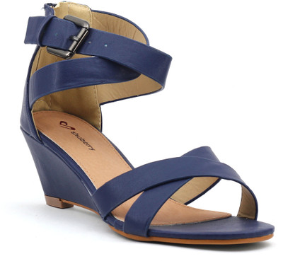 

Shuberry Women Blue Wedges