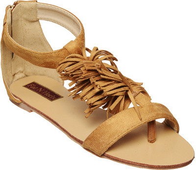 Flat n Heels Women Tan Flats