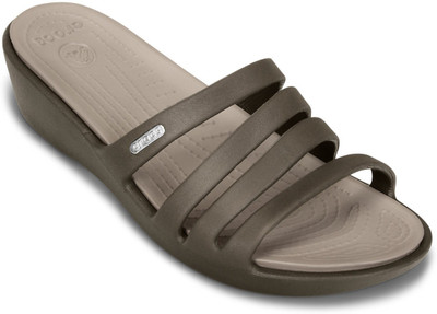 Crocs Women Brown Wedges