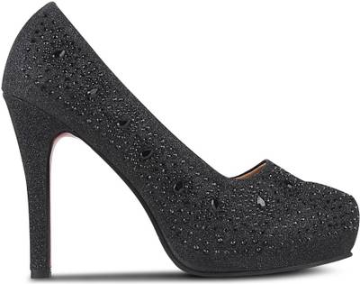 Kielz Women Black Heels