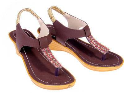 

Goyal Women Brown Wedges
