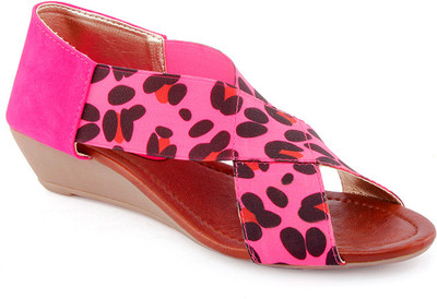 

Kielz Women Pink Wedges