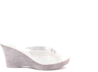 

Adorn Women Silver Wedges