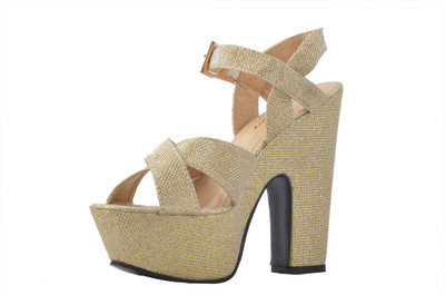 

Shuberry Women Gold Heels