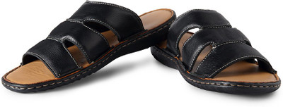 

Louis Philippe Men Black Sandals