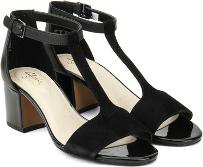 

Clarks Women Black Combi Lea Heels