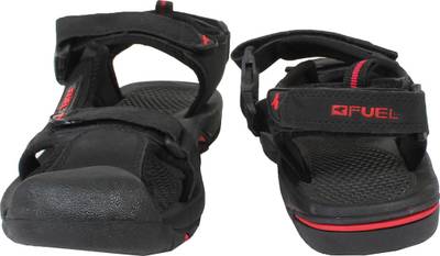 Fuel Men Black Sandals