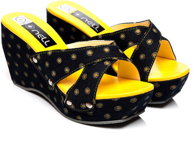 

Nell Women Yellow Wedges