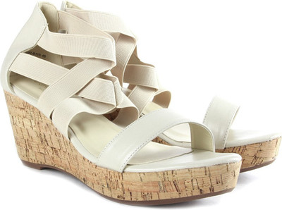 

Tresmode Women Beige Wedges