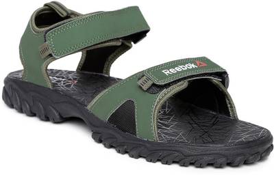 Reebok Men PRIMAL GREEN/BLACK Sports Sandals