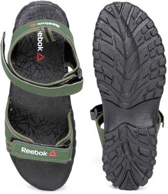 Reebok Men PRIMAL GREEN/BLACK Sports Sandals