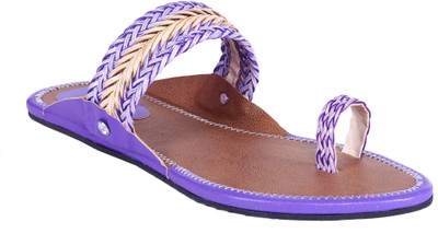

Royal Collection Women Purple Sandals