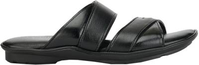 Khadim's Men Black Sandals