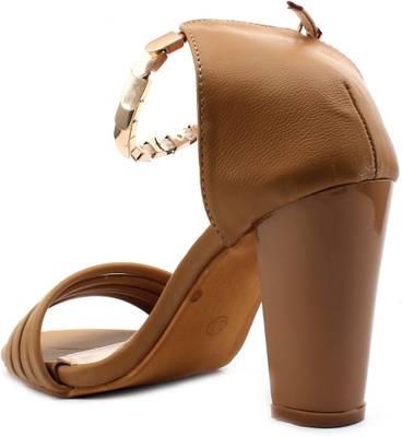 Shuberry Women Tan Heels