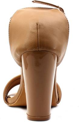 Shuberry Women Tan Heels