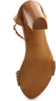 Shuberry Women Tan Heels