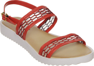 

Bruno Manetti Women Red Flats