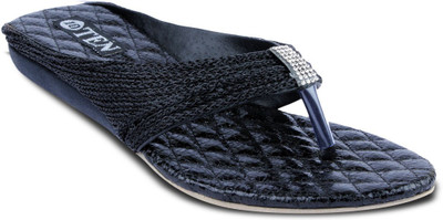

TEN Women Black Flats