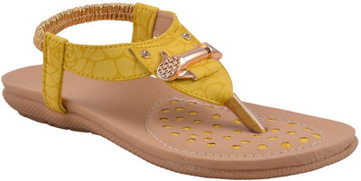 

Adorn Girls Flats(Yellow