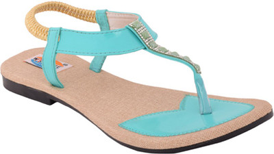 

Walk N Style Women Green Flats