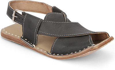 

Paduki Men Black Flats
