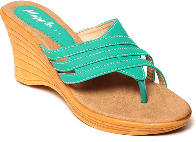 

Adorn Women Green Wedges