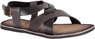 

Tortoise Men Black Sandals