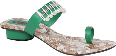 

Sapyork Women Green Heels