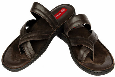 

99Cells Men Brown Sandals