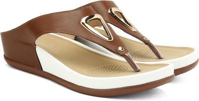 

Addons Women BROWN Flats