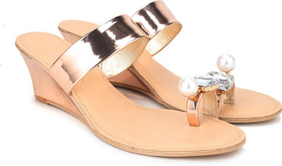 

Catwalk Women ROSE GOLD Wedges