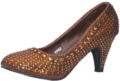 Trilokani Women Copper Heels