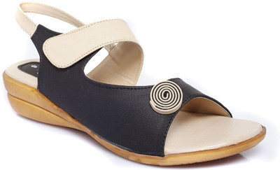 

Dolphin Miles Women Black Wedges