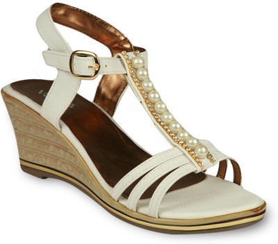 

Studio 9 Women White Wedges