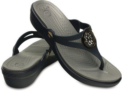

Crocs Women Navy Wedges
