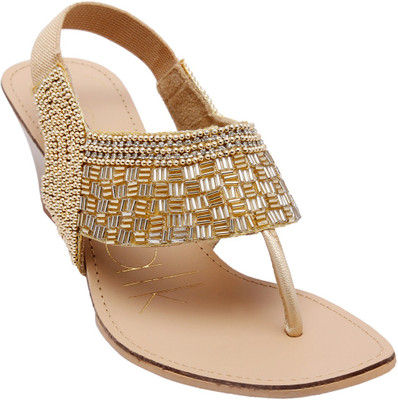 

Catwalk Women Gold Wedges