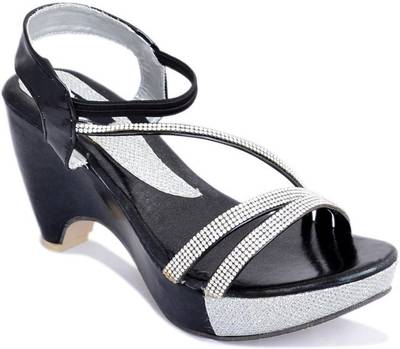 Myra Women Black Heels