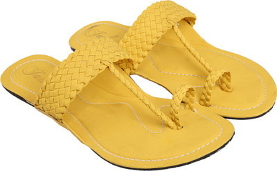 

Jade Women Yellow Flats