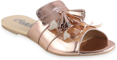 

Chalk Studio Women Gold Flats