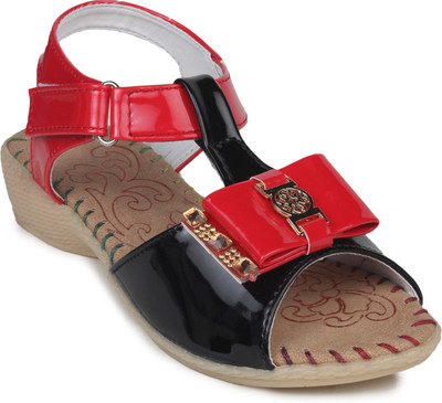 

Do Bhai Girls Sports Sandals(Red