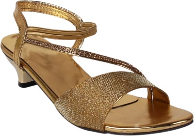 

Footshez Women golden Heels