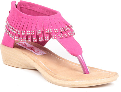 

Do Bhai Girls Sports Sandals(Pink