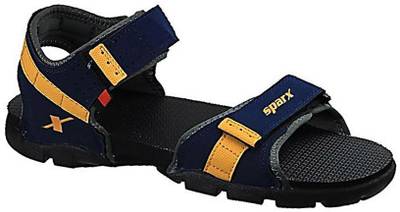 Sparx Men Olive Yellow Sandals