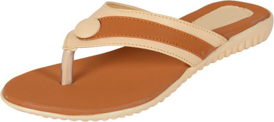 

With The Fashion Women Tan Flats