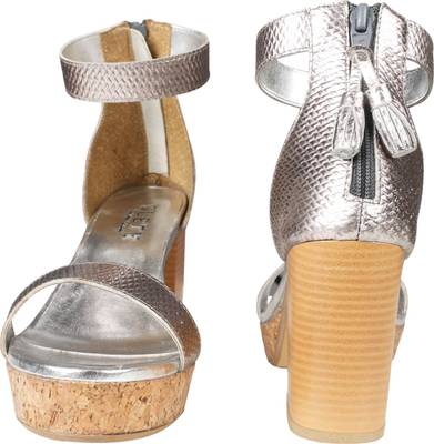 Glety Women Silver Heels