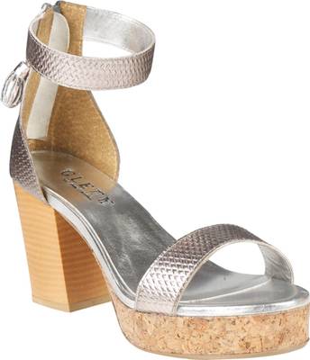 Glety Women Silver Heels