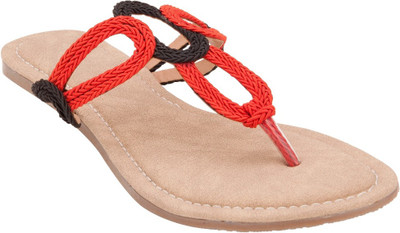

Footrendz Women Red Flats